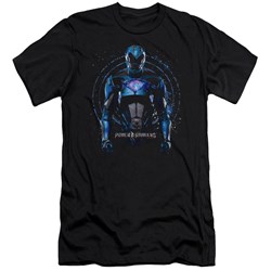 Power Rangers - Mens Blue Ranger Premium Slim Fit T-Shirt