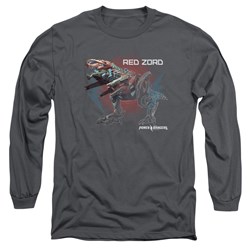 Power Rangers - Mens Red Zord Long Sleeve T-Shirt