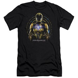 Power Rangers - Mens Yellow Ranger Premium Slim Fit T-Shirt