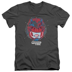 Power Rangers - Mens Its Morphin Time V-Neck T-Shirt