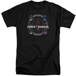 Power Rangers - Mens Greatest Glory Tall T-Shirt