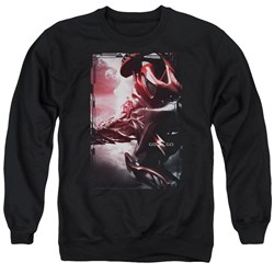 Power Rangers - Mens Red Zord Poster Sweater