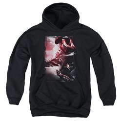 Power Rangers - Youth Red Zord Poster Pullover Hoodie