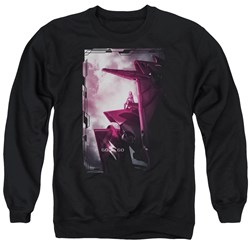 Power Rangers - Mens Pink Zord Poster Sweater