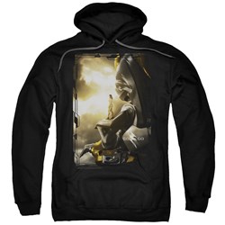 Power Rangers - Mens Yellow Zord Poster Pullover Hoodie