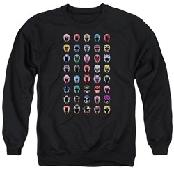 Power Rangers - Mens Visual Timeline Sweater