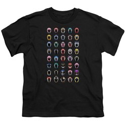 Power Rangers - Youth Visual Timeline T-Shirt