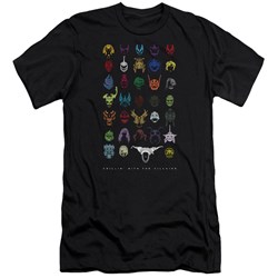 Power Rangers - Mens Villians Premium Slim Fit T-Shirt