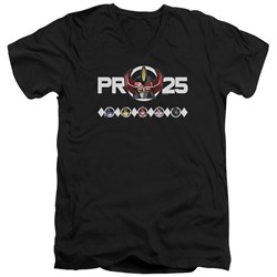 Power Rangers - Mens Megazord 25 V-Neck T-Shirt