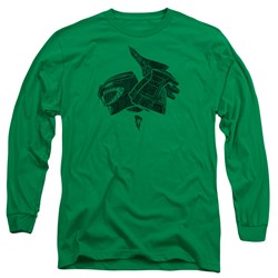 Power Rangers - Mens Green Long Sleeve T-Shirt