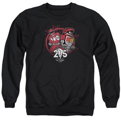 Power Rangers - Mens Red 25 Sweater