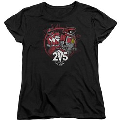 Power Rangers - Womens Red 25 T-Shirt
