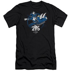 Power Rangers - Mens Blue 25 Slim Fit T-Shirt