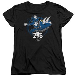 Power Rangers - Womens Blue 25 T-Shirt