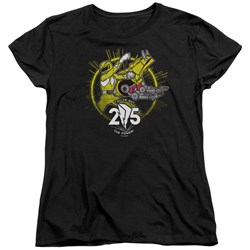 Power Rangers - Womens Yellow 25 T-Shirt