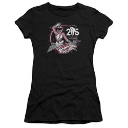 Power Rangers - Juniors Pink 25 T-Shirt