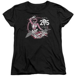 Power Rangers - Womens Pink 25 T-Shirt