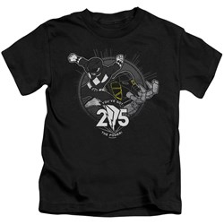 Power Rangers - Youth Black 25 T-Shirt