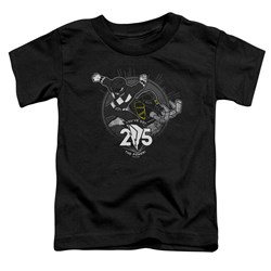 Power Rangers - Toddlers Black 25 T-Shirt