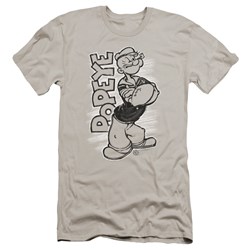 Popeye - Mens Inked Popeye Premium Slim Fit T-Shirt