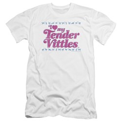 Tender Vittles - Mens Love Premium Slim Fit T-Shirt