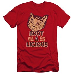 Puss N Boots - Mens Boot A Licious Premium Slim Fit T-Shirt