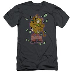 Scooby Doo - Mens Being Watched Slim Fit T-Shirt