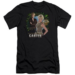 Sg1 - Mens Samantha Carter Premium Slim Fit T-Shirt