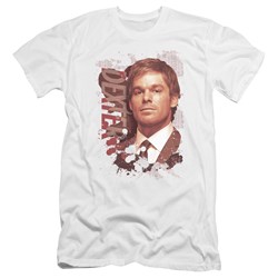 Dexter - Mens Splatter Premium Slim Fit T-Shirt