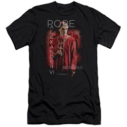 Borgias - Mens Pope Alexander Vi Premium Slim Fit T-Shirt