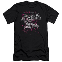 The Real L Word - Mens Dirty Premium Slim Fit T-Shirt