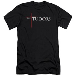 Tudors - Mens Logo Premium Slim Fit T-Shirt