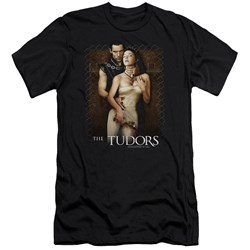 Tudors - Mens Spilt Wine Premium Slim Fit T-Shirt