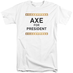 Billions - Mens Axe For President Tall T-Shirt