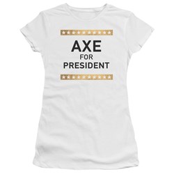 Billions - Juniors Axe For President T-Shirt