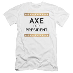 Billions - Mens Axe For President Premium Slim Fit T-Shirt