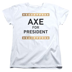 Billions - Womens Axe For President T-Shirt