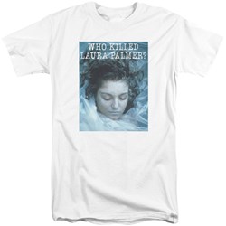 Twin Peaks - Mens Who Killed Laura Tall T-Shirt