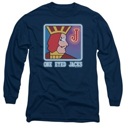 Twin Peaks - Mens One Eyed Jacks Long Sleeve T-Shirt