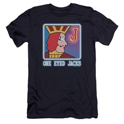 Twin Peaks - Mens One Eyed Jacks Premium Slim Fit T-Shirt