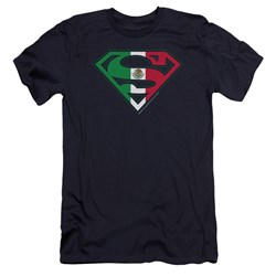 Superman - Mens Mexican Shield Premium Slim Fit T-Shirt