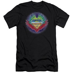 Superman - Mens Dont Stop Believing Premium Slim Fit T-Shirt