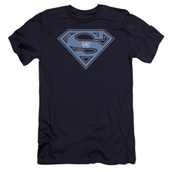 Superman - Mens U N Shield Premium Slim Fit T-Shirt