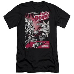 Superman - Mens Day Of Doom Premium Slim Fit T-Shirt