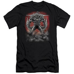 Superman - Mens Doomsday Dust Premium Slim Fit T-Shirt