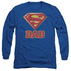 Superman - Mens Super Dad Long Sleeve T-Shirt