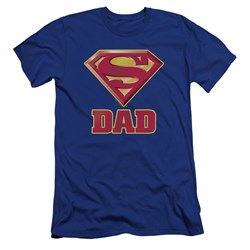 Superman - Mens Super Dad Premium Slim Fit T-Shirt