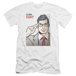 Superman(Dc) - Mens Clark Kent Cover Premium Slim Fit T-Shirt