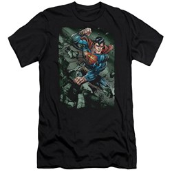 Superman - Mens Indestructible Premium Slim Fit T-Shirt