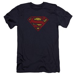 Superman - Mens Crackle S Premium Slim Fit T-Shirt
